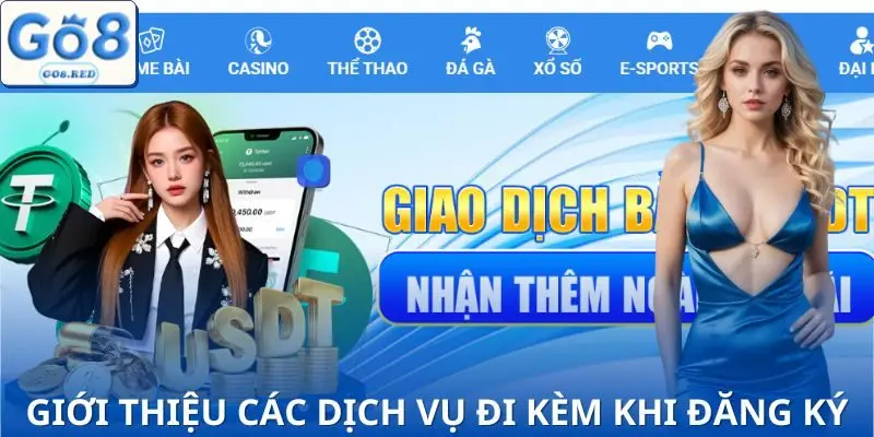 Đăng Ký GO8 - Nhanh Chóng Chỉ Trong 3 Phút, Dễ Thực Hiện 3 Kho dịch vụ hot cho người chơi online