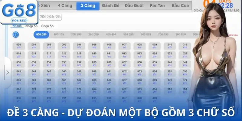Đề 3 Càng - Hình Thức Chơi Lô Đem Lại Lợi Nhuận Lớn 2 Điểm khác biệt giữa đề 3 càng miền Bắc, Trung và Nam