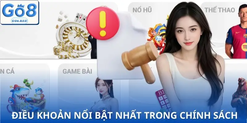 Miễn Trừ Trách Nhiệm GO8 - 3 Điểm Người Chơi Phải Nhớ 2 Chia sẻ 3 điều khoản quan trọng trong chính sách
