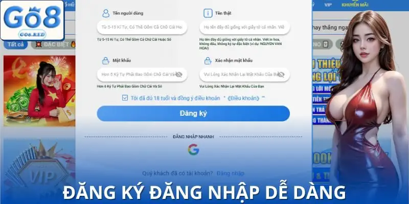 Go8 - Trang Chủ Go8.com Cổng Game Uy Tín Top 1 Châu Á 2025 10 Hướng dẫn đăng ký và đăng nhập nhanh gọn trong 60 giây